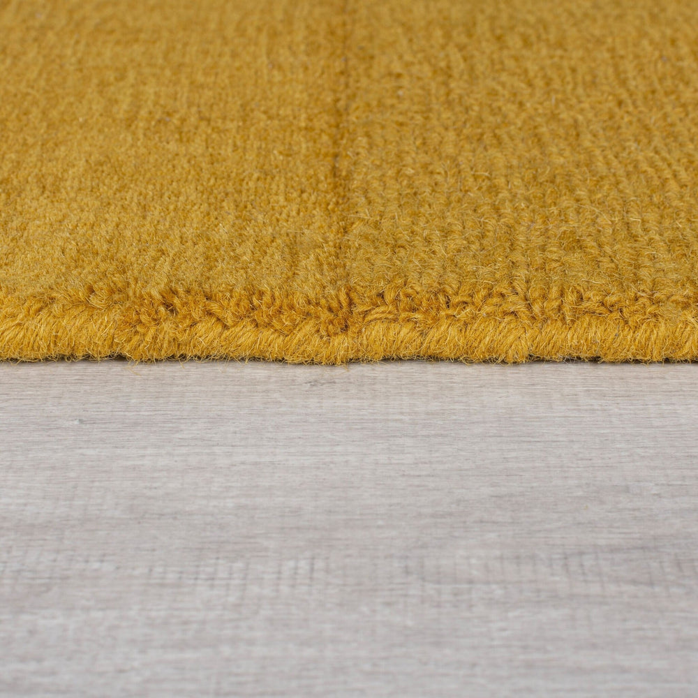 Hand-tufted floor rug - Dido Yellow