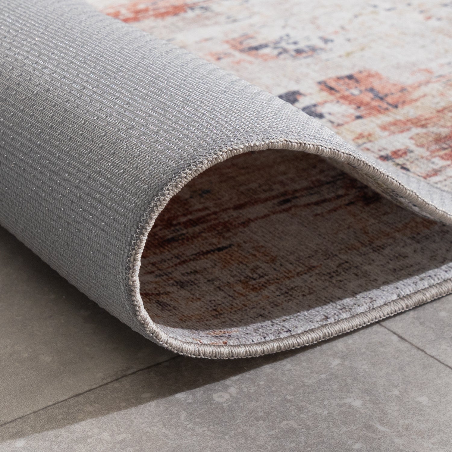Washable Runner - Domingo Grunge Terra/Cream
