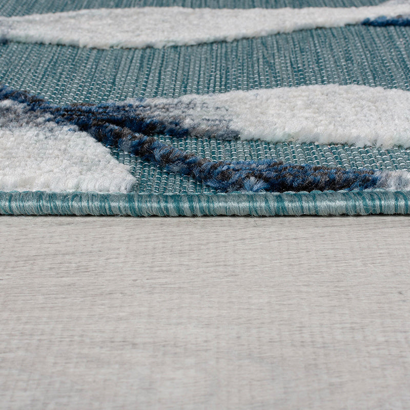 Balcony rug - Plazo Willow Blue