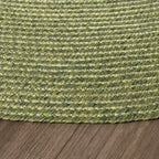 Round Indoor Outdoor Rug - Bali Green