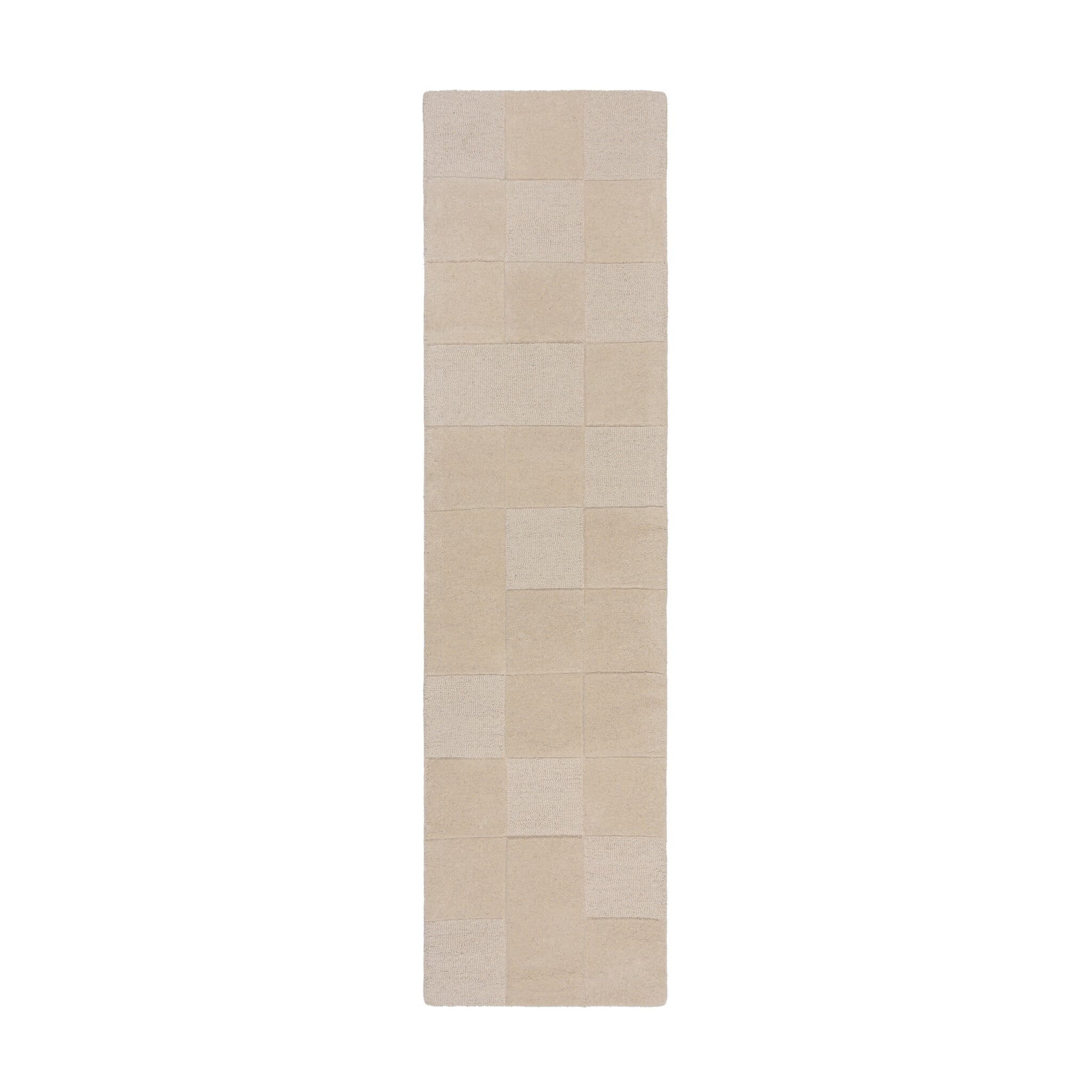 Luxury runner - Xeano Checkerboard Beige