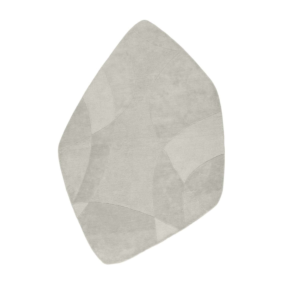 Organic Floor Rug - Fusion Light Grey 350