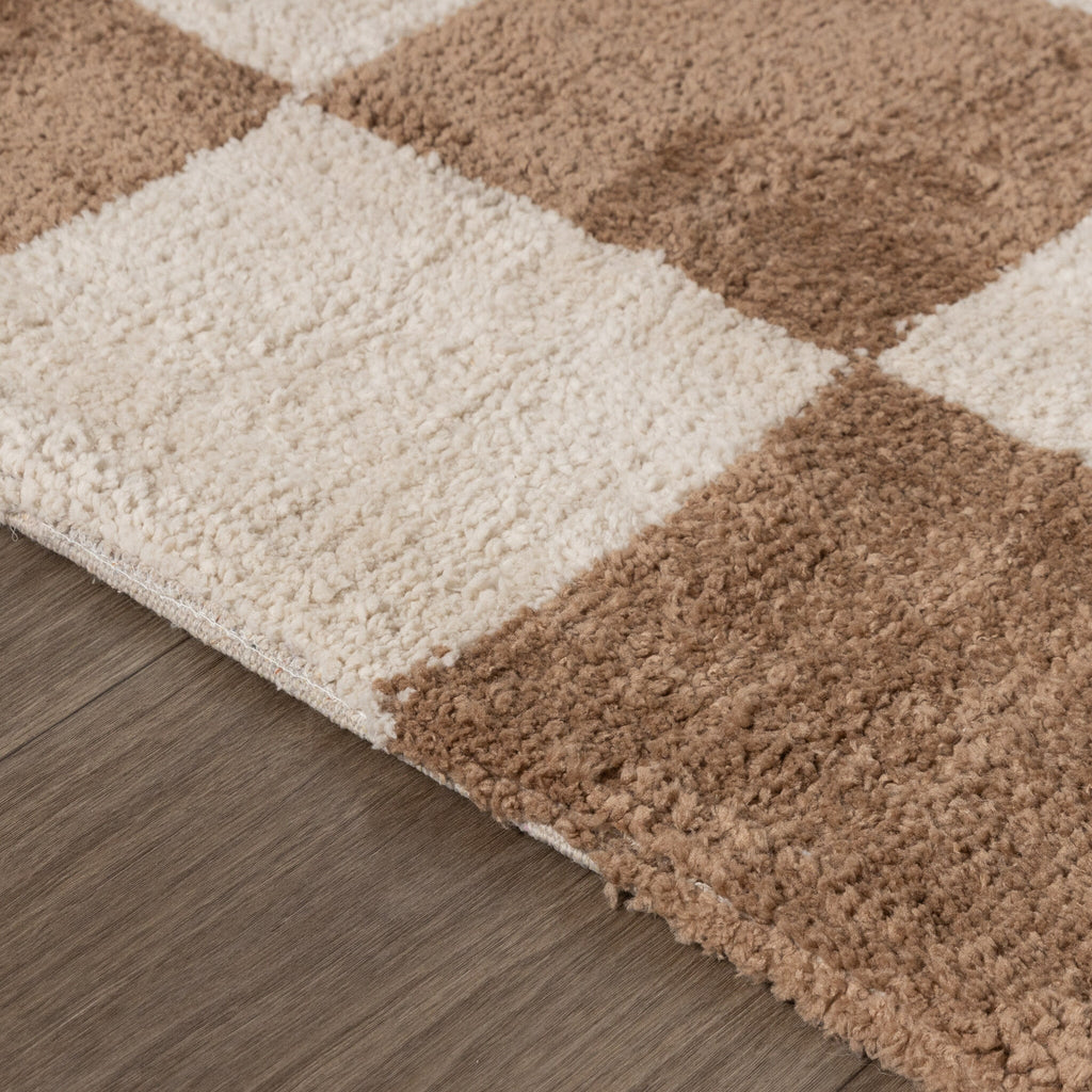 Checkerboard Rug - Blox Beige