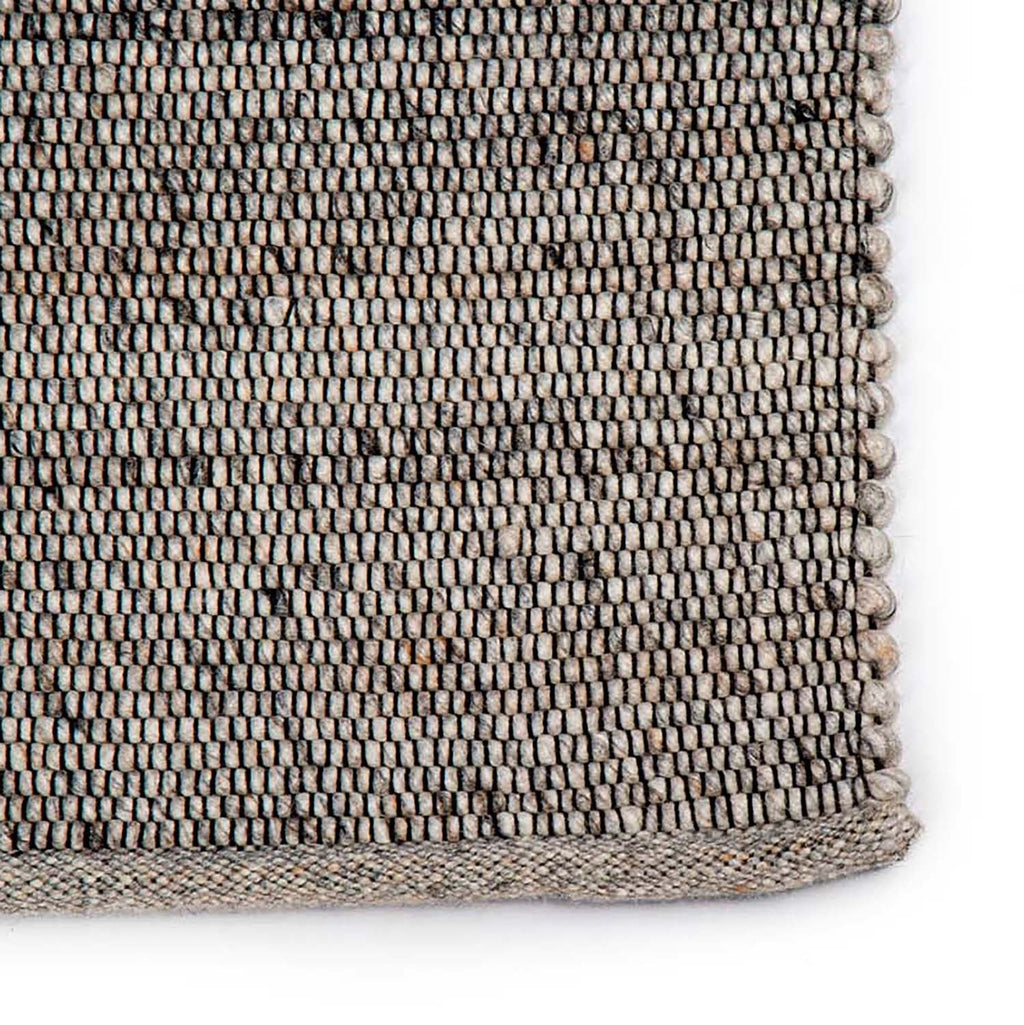 Wool floor rug made to measure - Bressano Grey 834