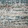 High Pile Floor Rug - Malta Blue/Mottled 6959