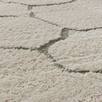 Scandinavian Rug - Yune Stone Cream/Green