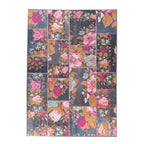 Patchwork Rose Kilim Rug - Rosa Pink