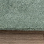 Wool Abstract Rug – Jules Creme/Green