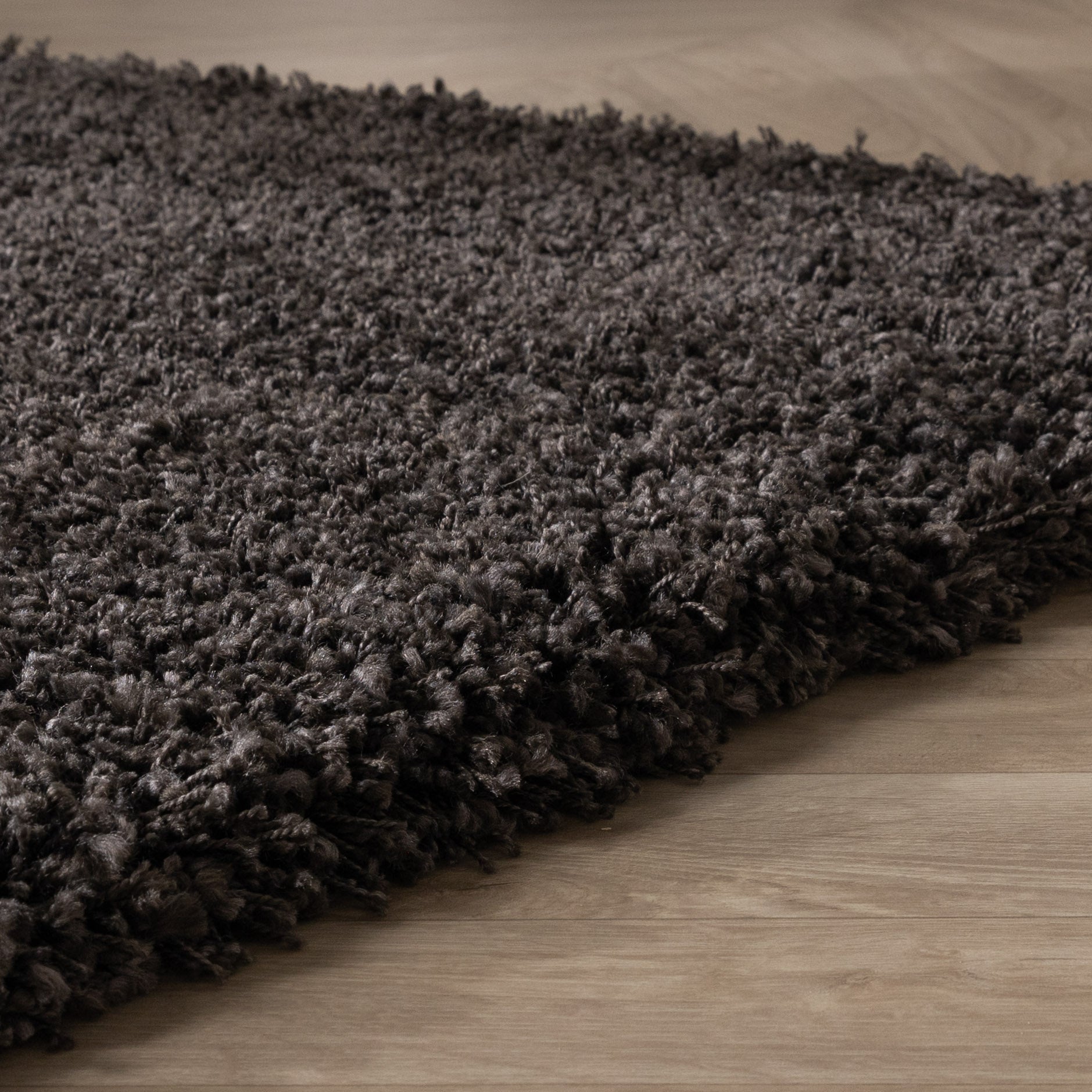 Luxury deep pile rug - Yves Anthracite
