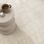Scandinavian Rug - Yune Lines Cream