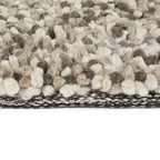 Wool floor rug - Halette Beige/Mottled