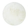 Round High Pile Rug - Comfy Supreme White