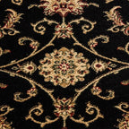 Oriental Floor Rug - Marrakesh Black 210