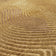 Round Modern Floor Rug - Meditation Coral 9226 Ocher Yellow