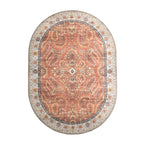 Oval Vintage Outdoor Rug - Santo Flora Terra