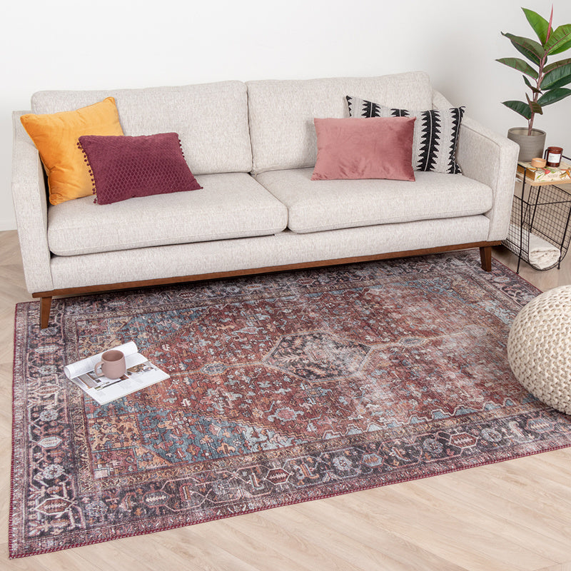 Vintage Rug - Lugan Burgundy