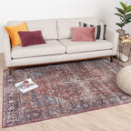 Vintage Rug - Lugan Burgundy