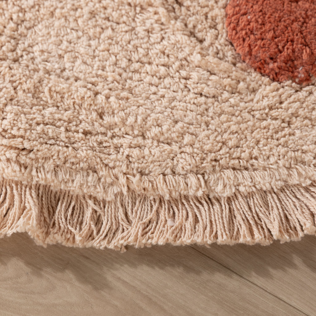 Round Kids Room Rug – Lou Dots Terra