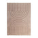 Soft High Pile Rug - Carvy Arches Taupe