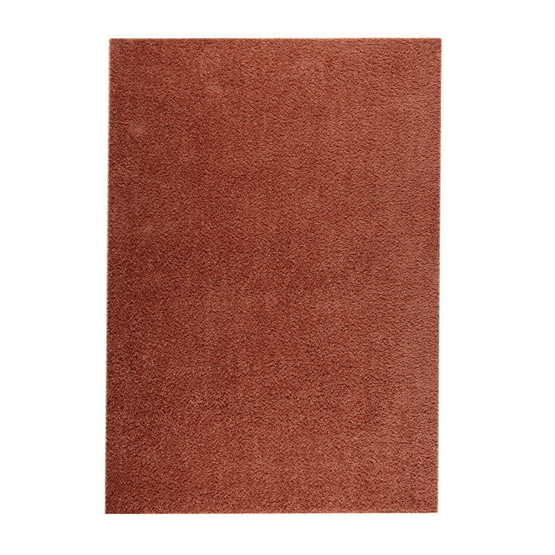 High Pile Rug - Solid Terracotta