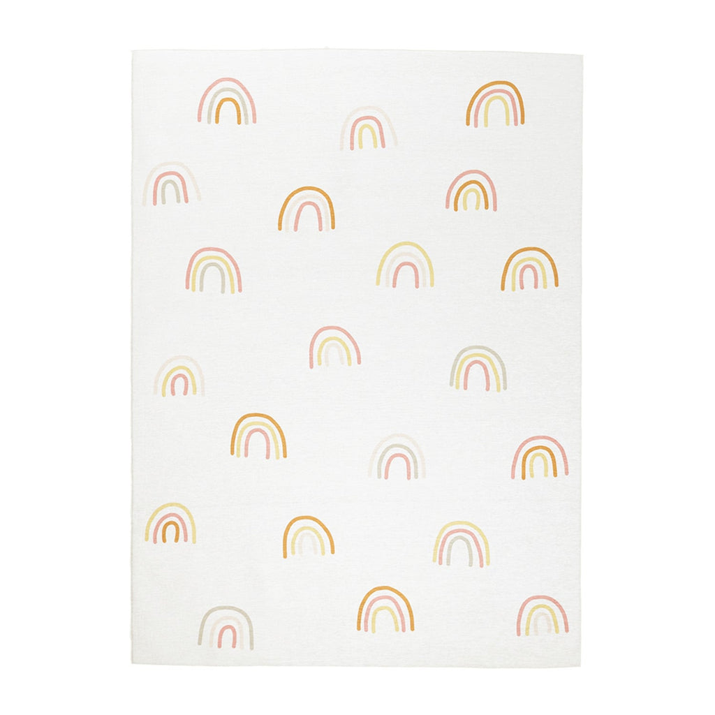 Washable Kids Rug - Evi Rainbow Multicolour