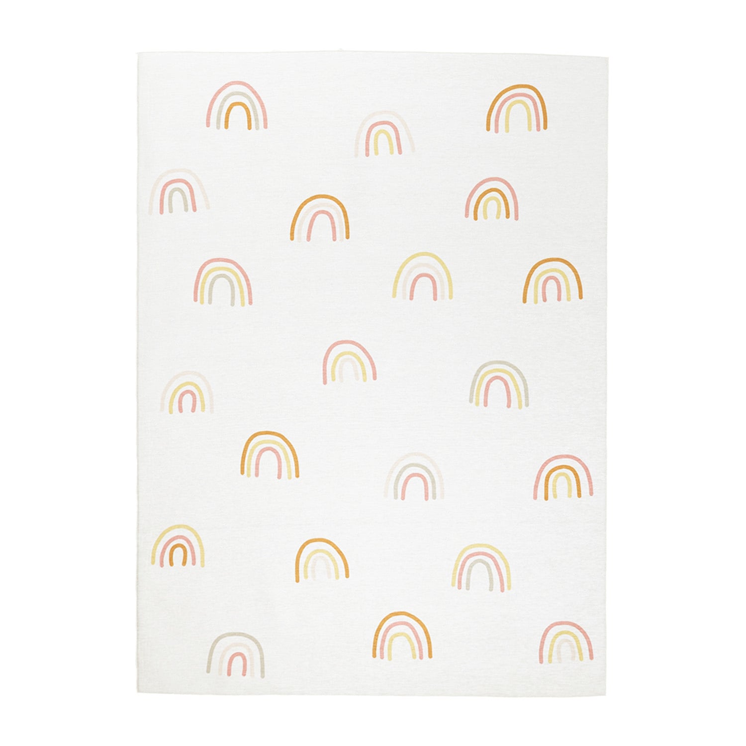 Washable Kids Rug - Evi Rainbow Multicolour
