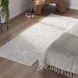 Runner Rug – Hidde 3D Lines White