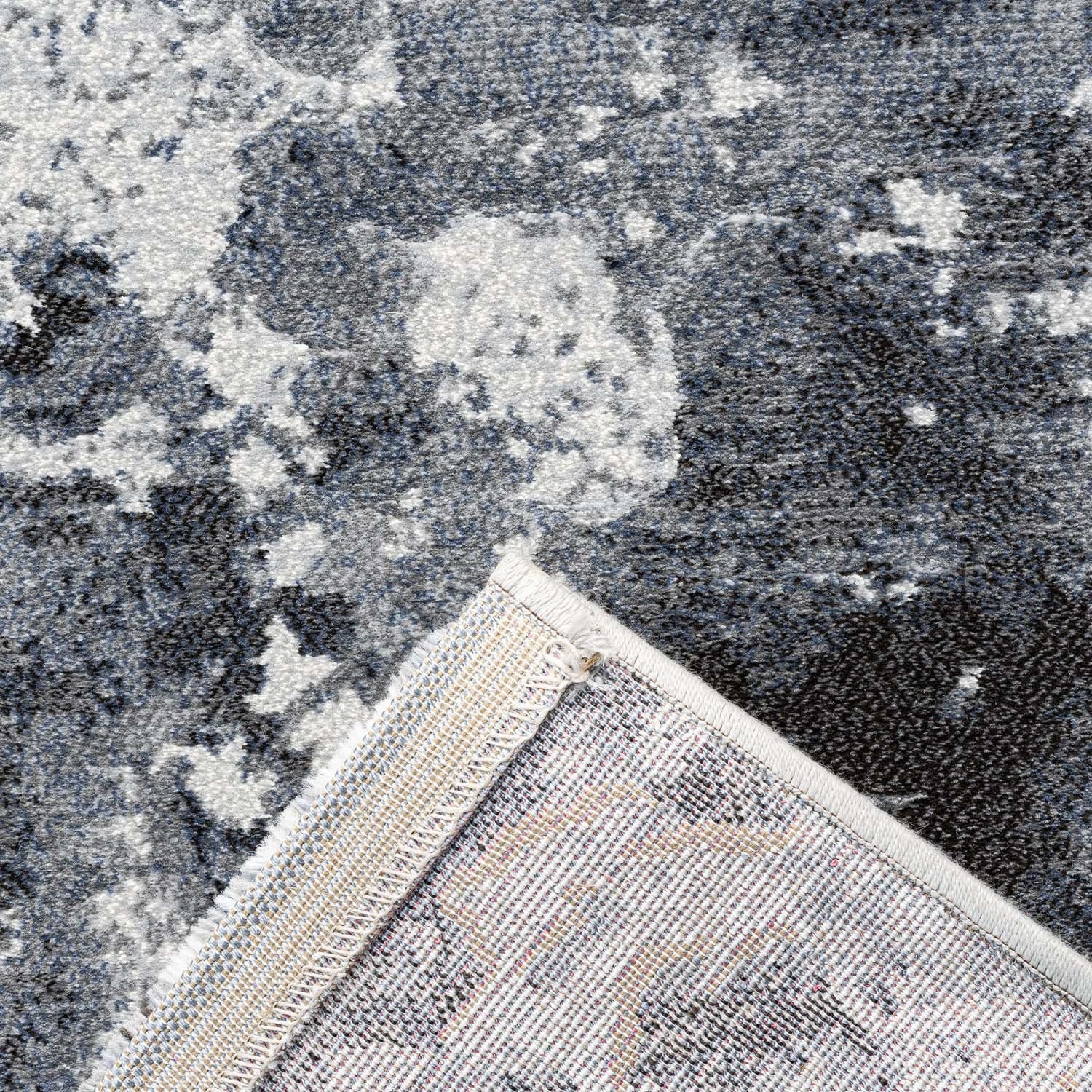 Modern Floor Rug - Ace Blue 7656