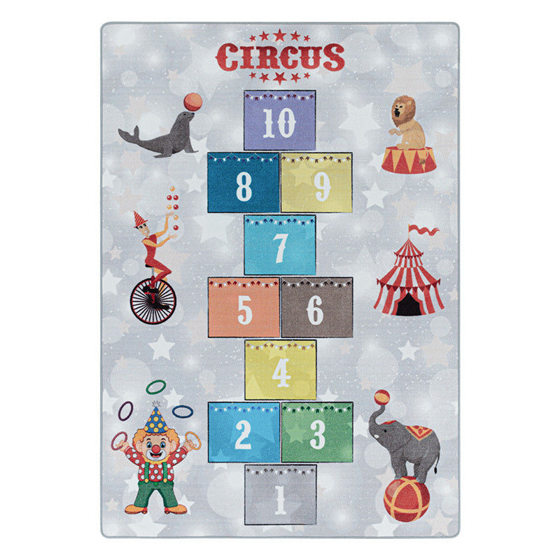 Play rug - Pleun Circus Hopscotch Grey