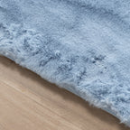Soft High Pile Rug - Comfy Supreme Light Blue