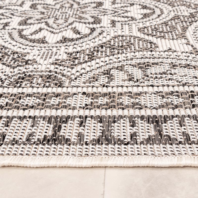 Outdoor Rug - Summer Oriental Grey