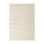 Viscose floor rug - Graphix 3164 Circles Ivory