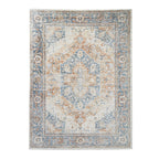 Washable Rug - Nova Medallion Rustic