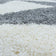 Round high-pile floor rug - Tuggy Grey