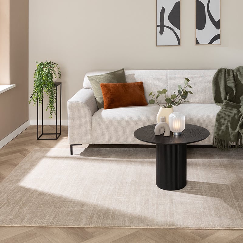 Viscose Rug - Jean Beige