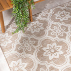 Outdoor Rug – Rio Flower Beige