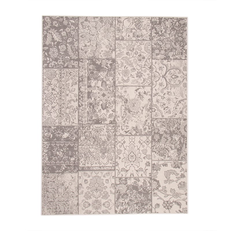 Patchwork Rug - Miracle Grey/Brown