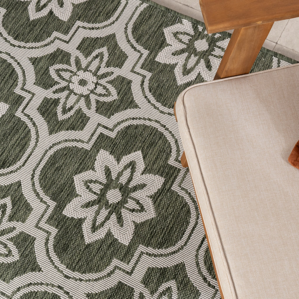 Outdoor Rug – Rio Flower Green