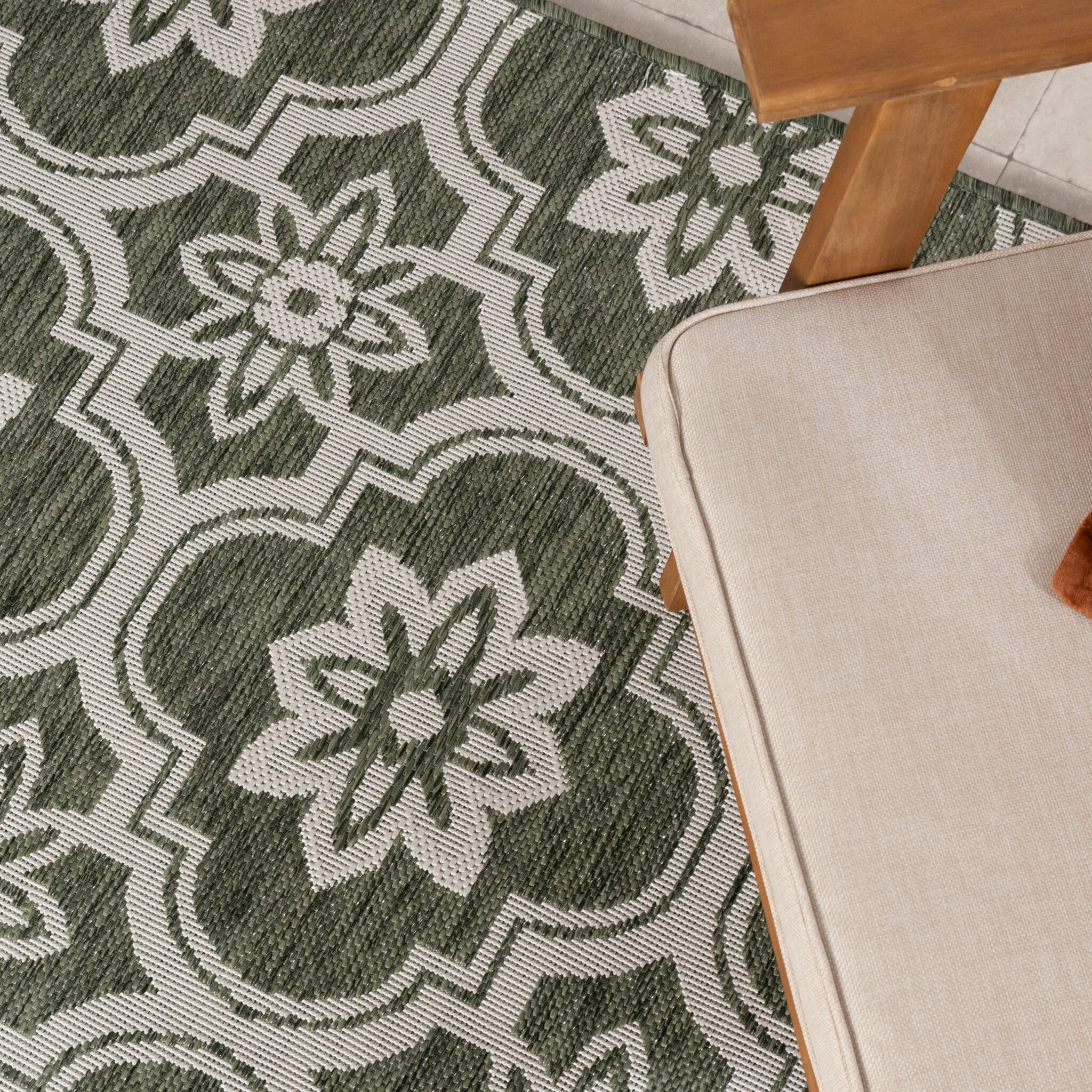 Outdoor Rug – Rio Flower Green