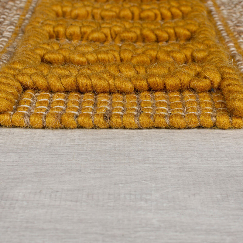 Jute floor rug - Jubio Medina Multicolor