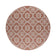 Round Outdoor Rug – Rio Flower Pink