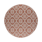 Round Outdoor Rug – Rio Flower Pink