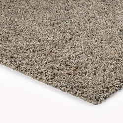 Wool floor rug - Berbero Lungo Light Grey 834