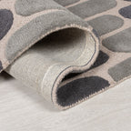 Modern floor rug - Rado Fossil Grey