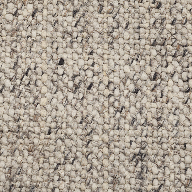 Wool Floor Rug - Lorraine Grey/Cream