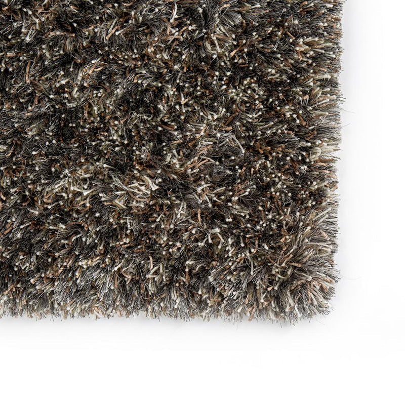 Shaggy floor rug custom size - New Paulo Grey 862