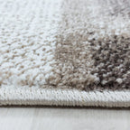 Modern floor rug - Optimism Box Taupe/Grey