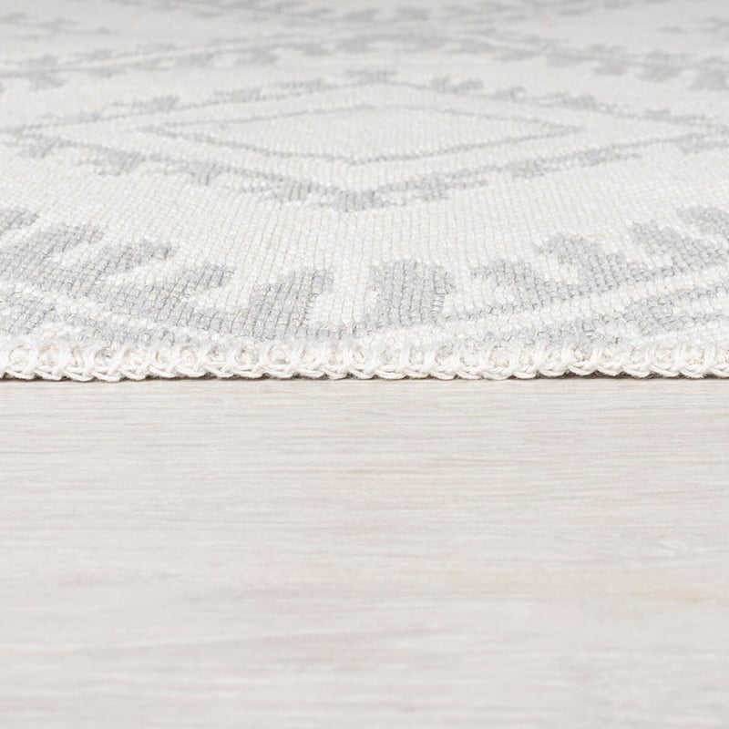 Geometric Floor Rug - Decio Alix Grey