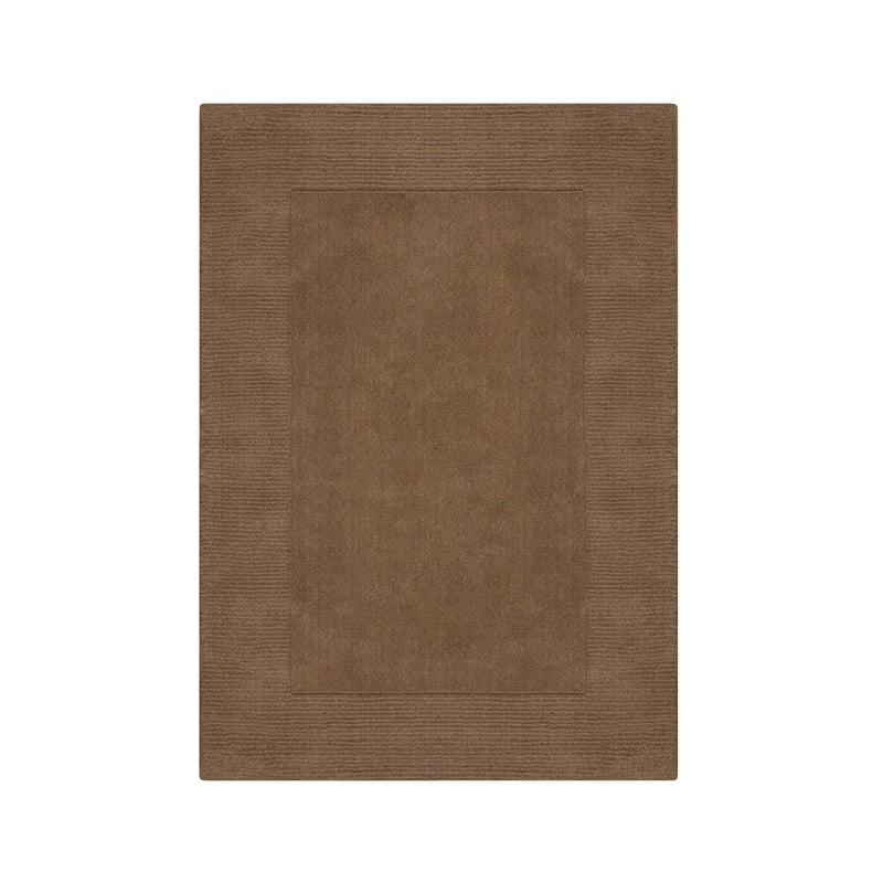 Solid floor rug - Tuscano Brown