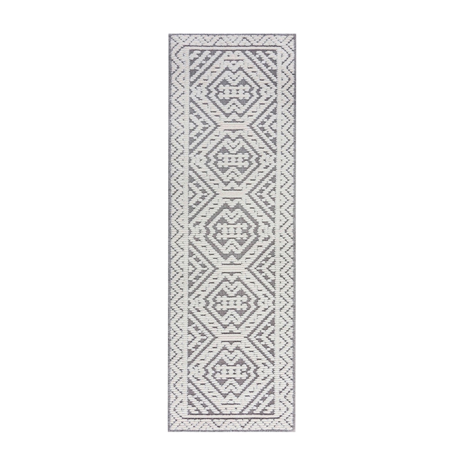 Washable Runner - Galeo Jaipur Grey